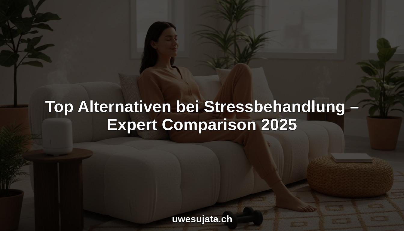 Top Alternativen bei Stressbehandlung – Expert Comparison 2025