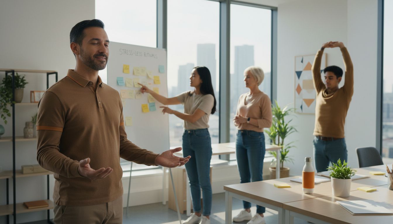 Team Stressbewältigung Büro
