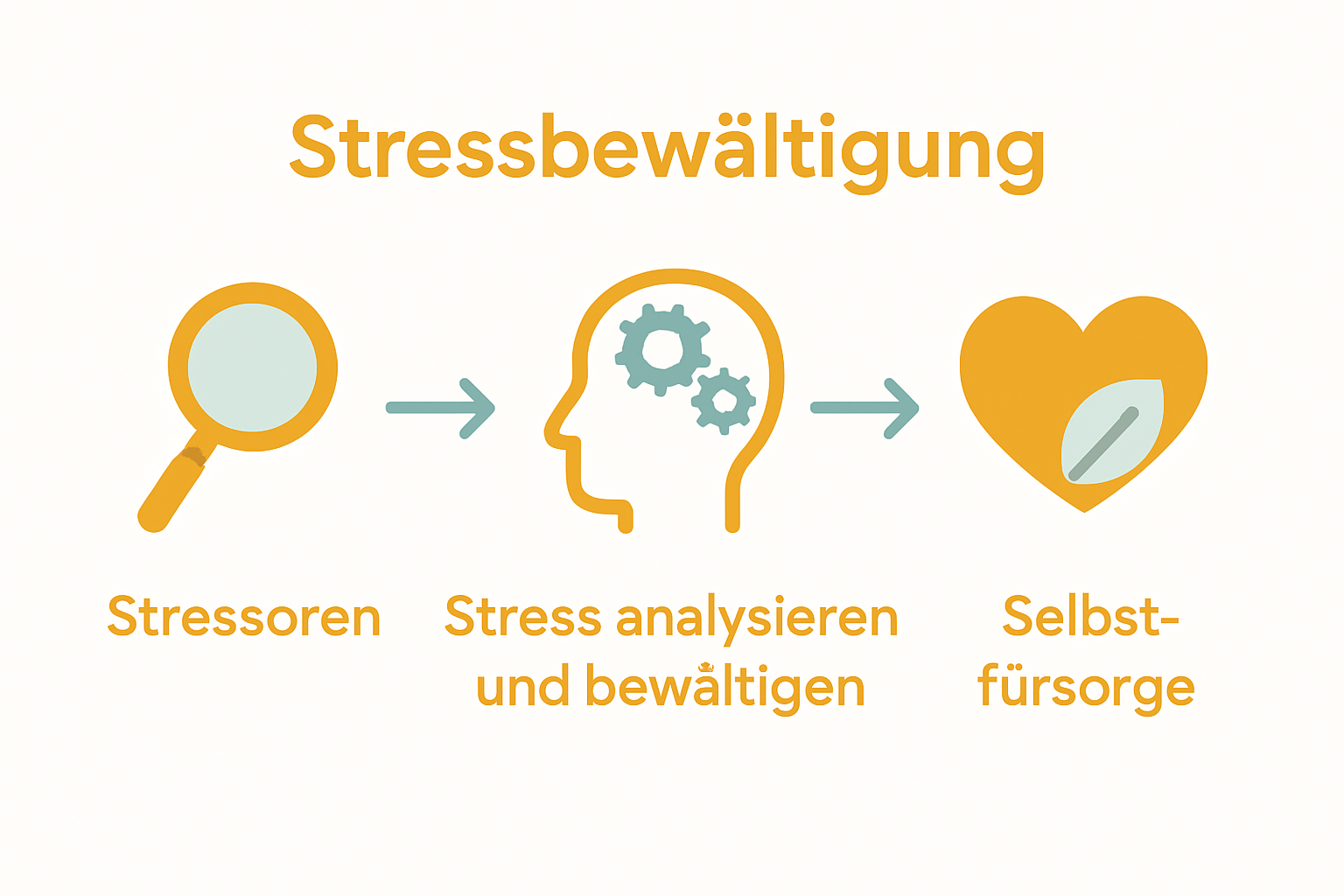 Infographic illustrates steps for holistic stress management