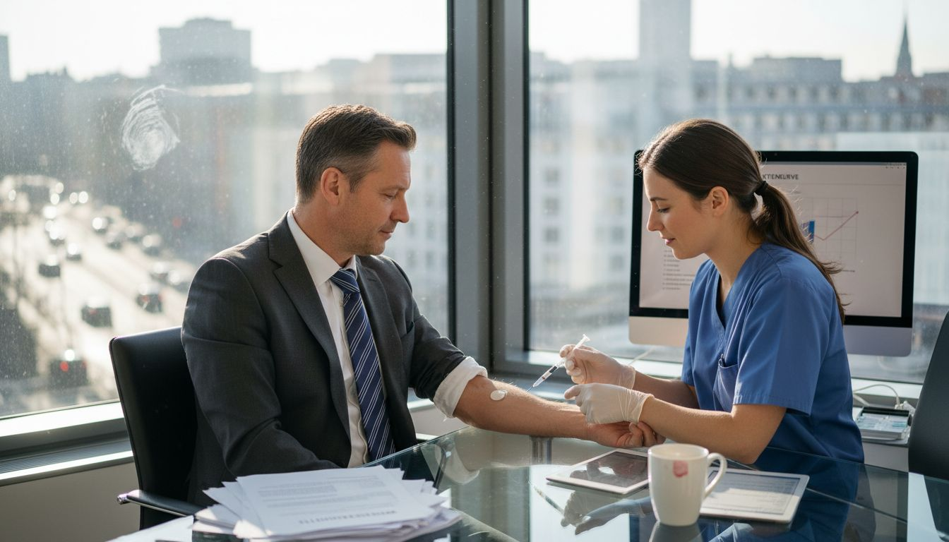 Blutanalyse bei Stress – Wie Führungskräfte profitieren