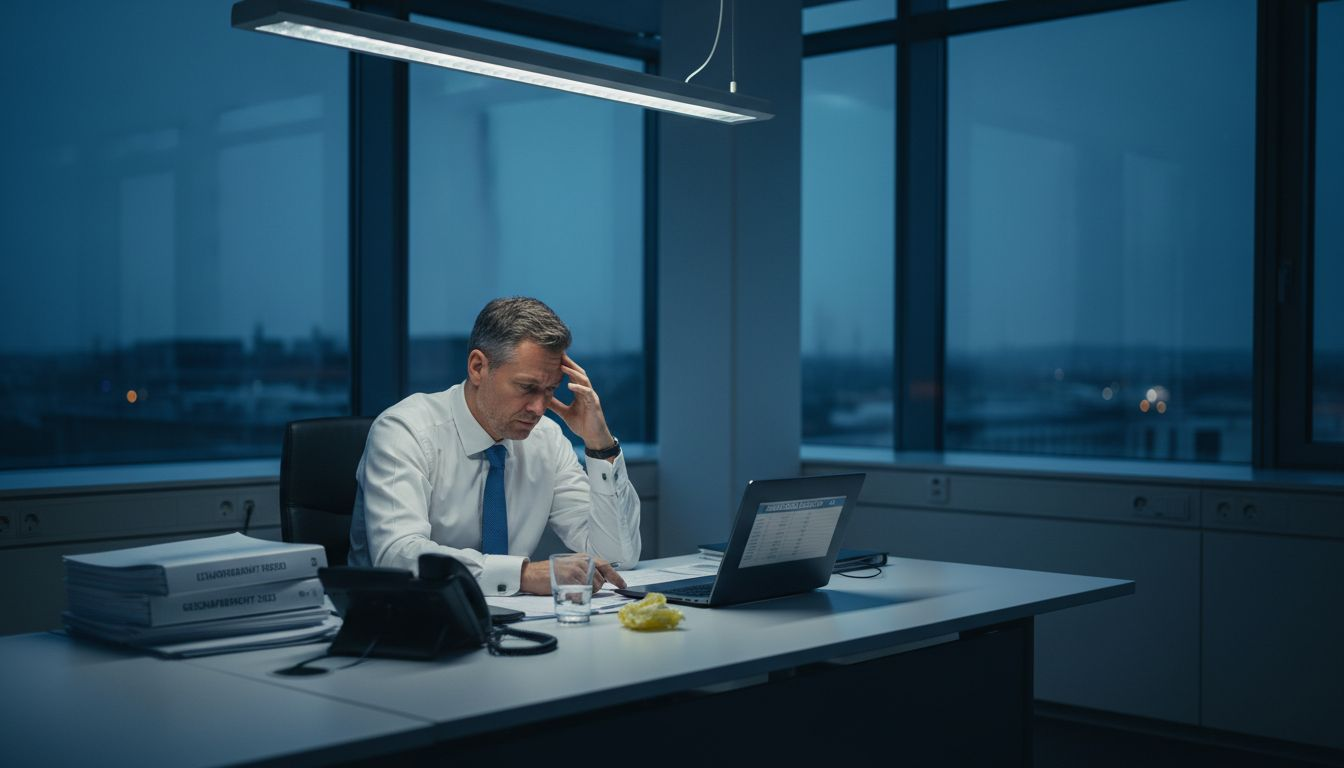 Warum Stress zu Schlafproblemen bei Führungskräften führt