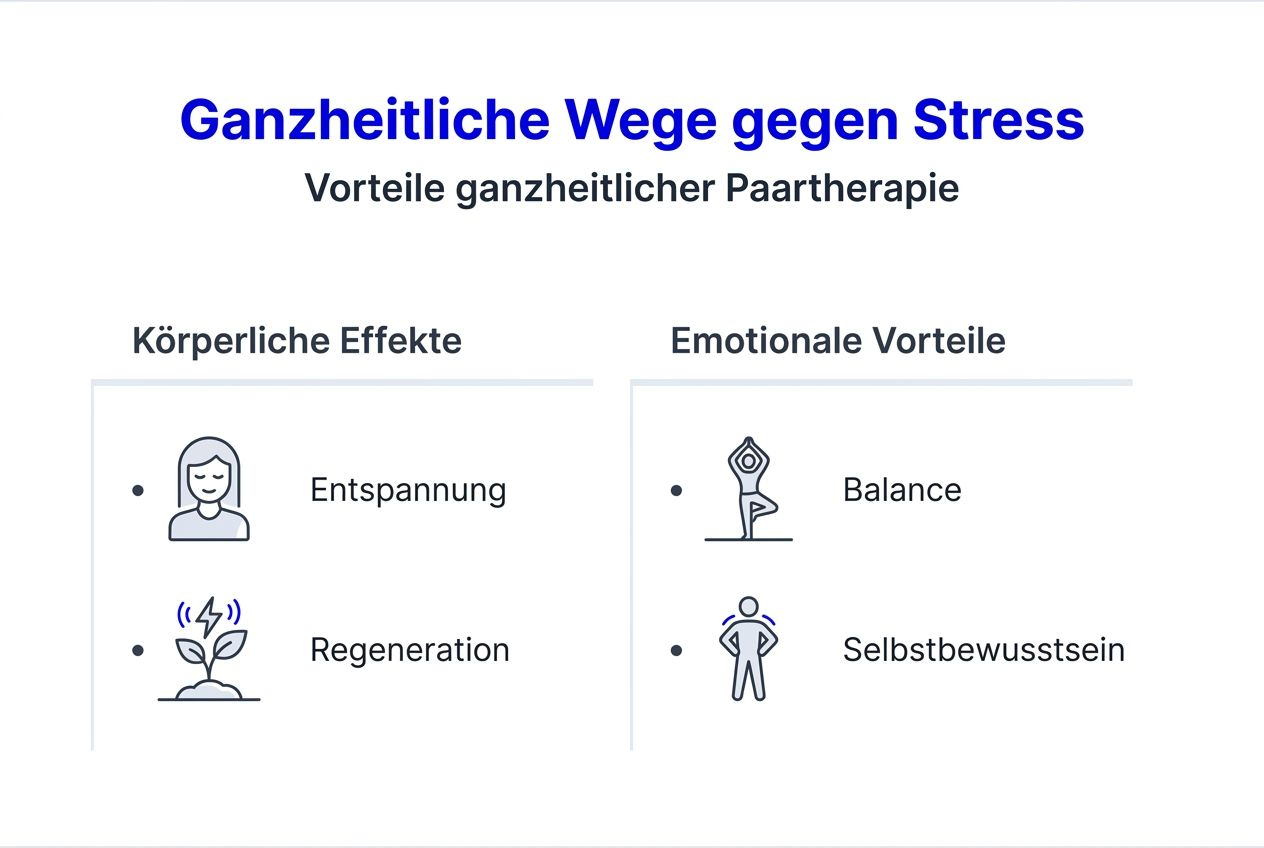 Vorteile der ganzheitlichen Therapie: Eine übersichtliche Infografik