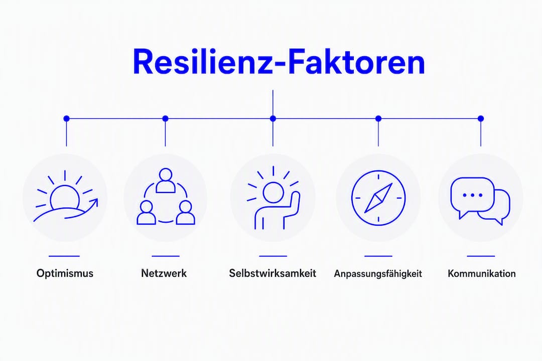 Übersicht: Die wichtigsten Faktoren für mehr Resilienz auf einen Blick