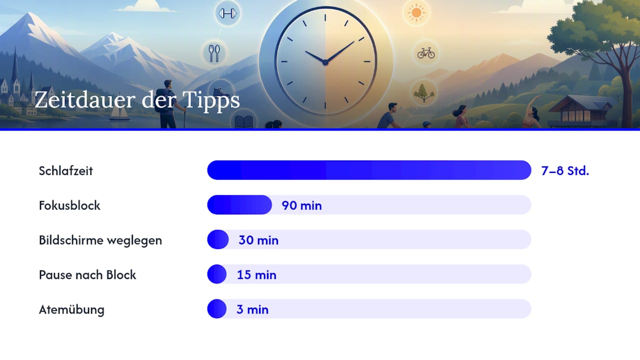 10 konkrete Alltagstipps, die Sie sofort umsetzen können — overview diagram