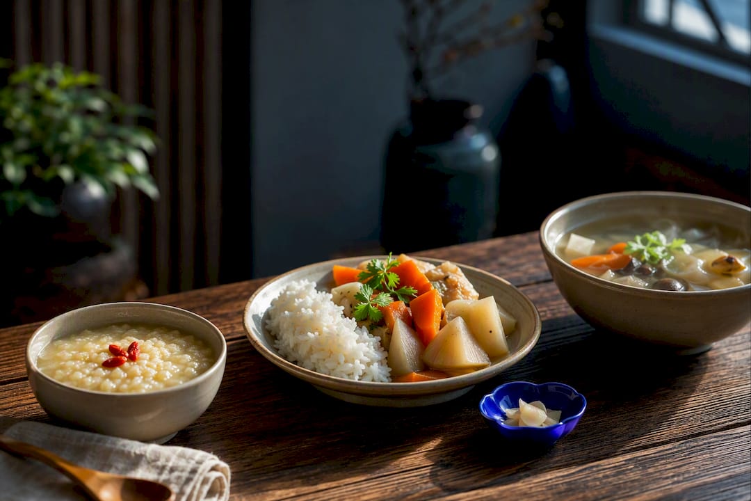 Mehr Verdauungskraft: TCM‑Ernährung mit 3 warmen Mahlzeiten täglich