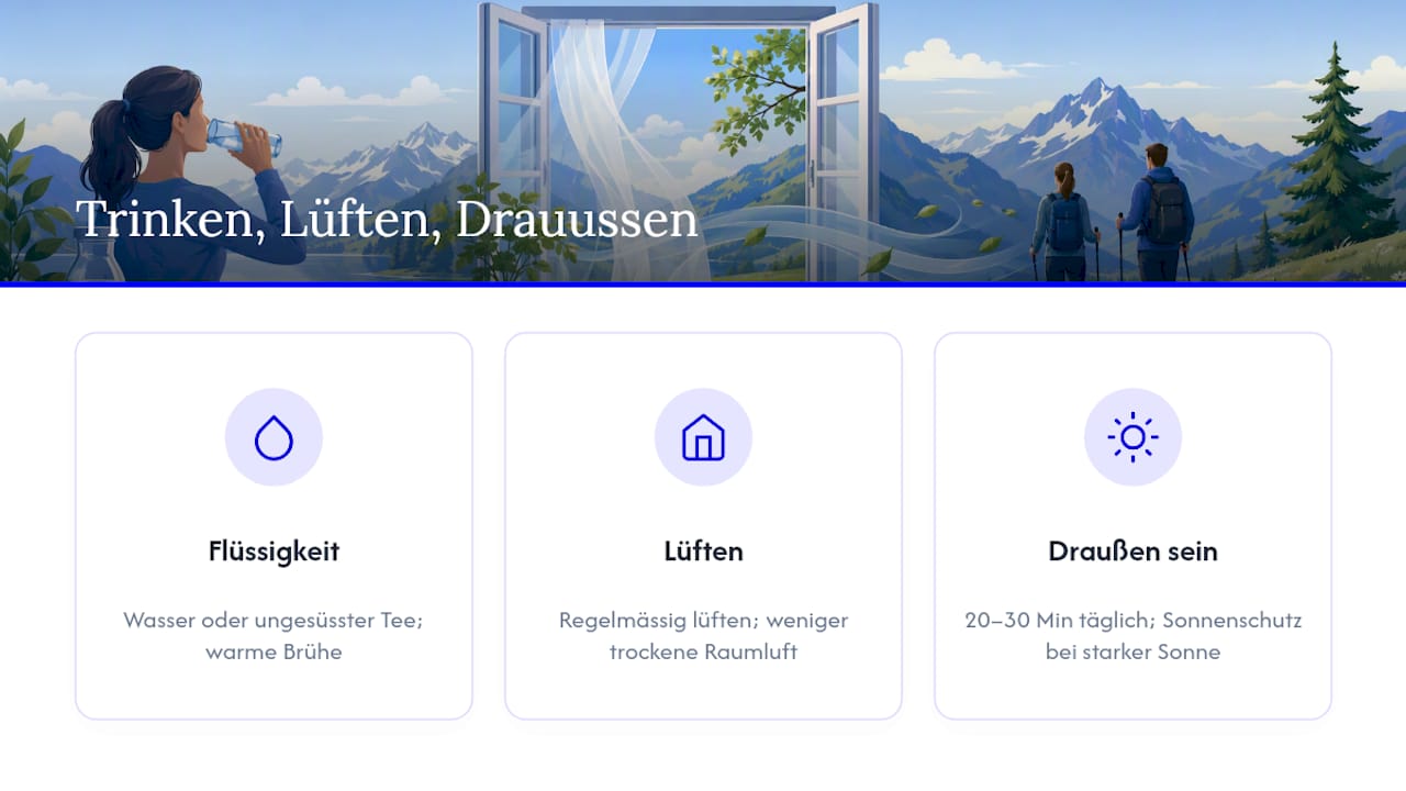Drei einfache Alltagshelfer für ein starkes Immunsystem