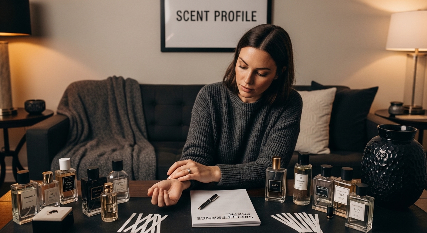 perfume checklist personal testing