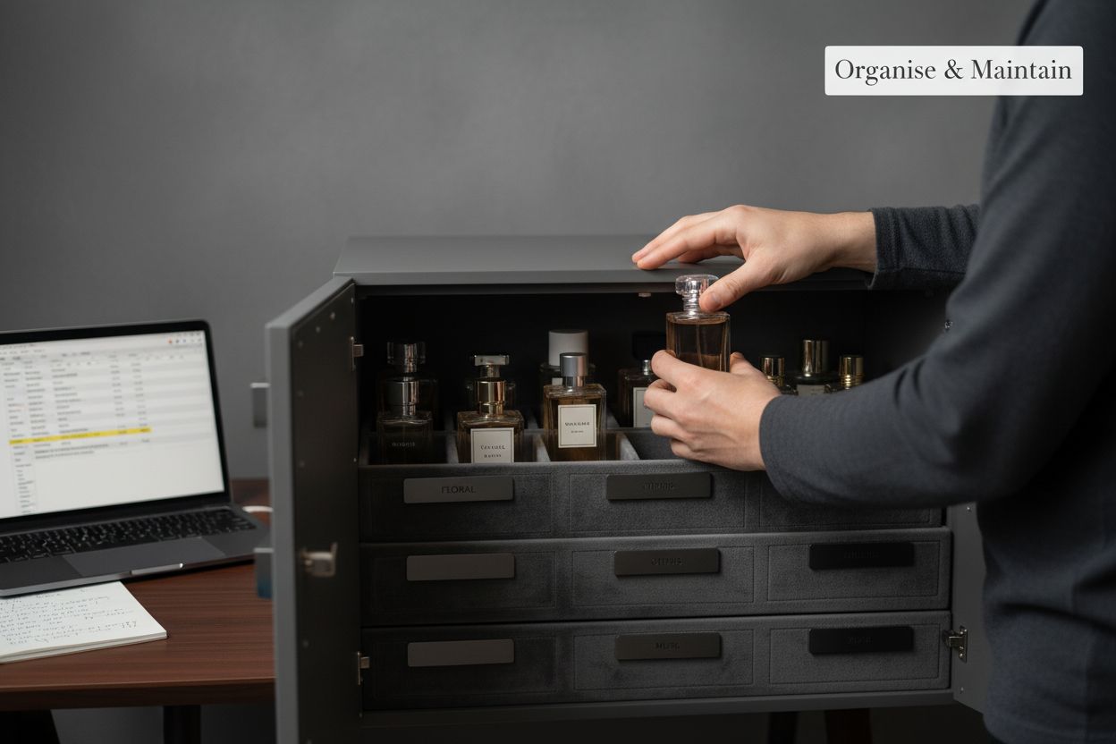 fragrance collection organization