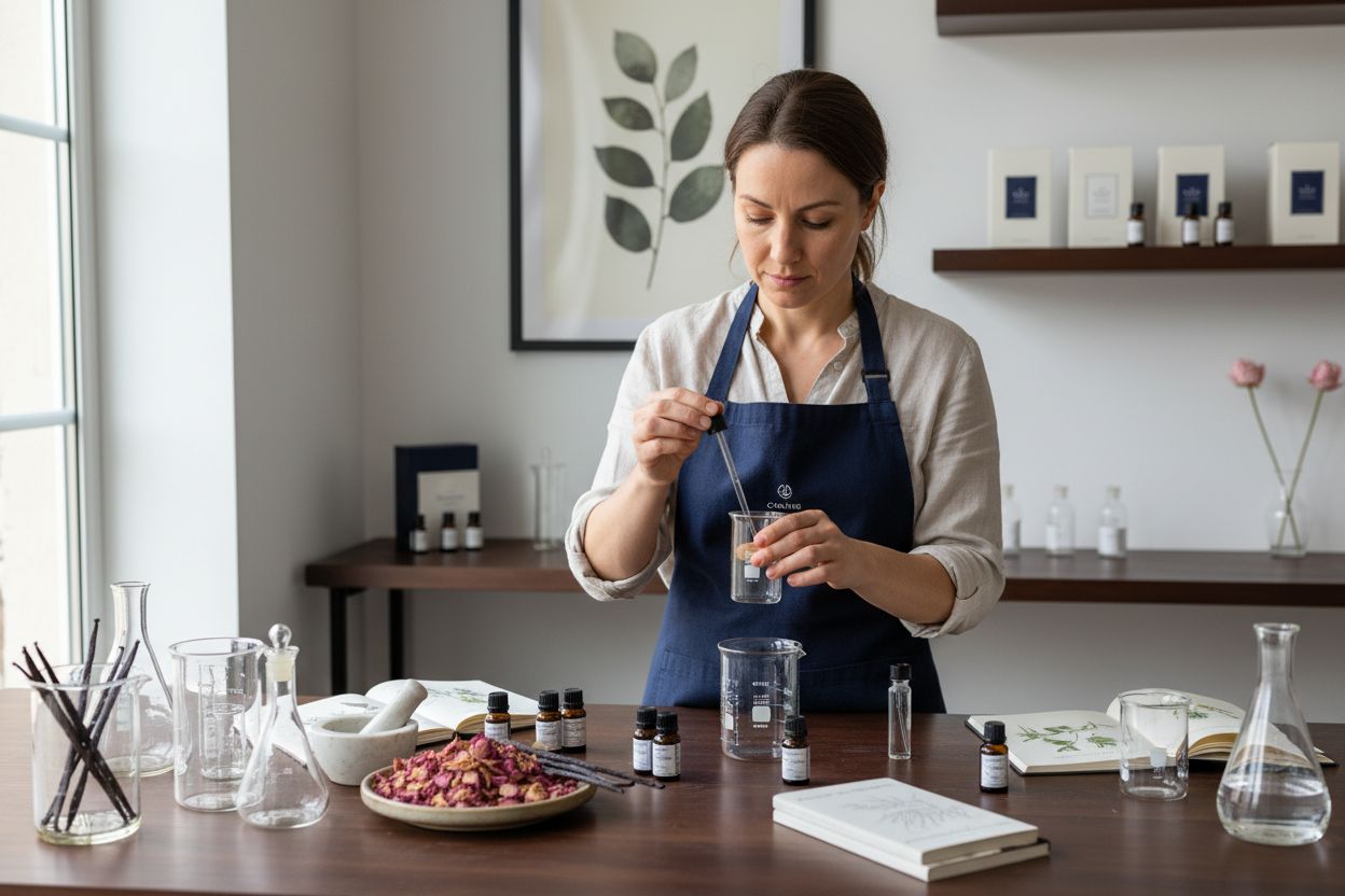 artisan perfume blending