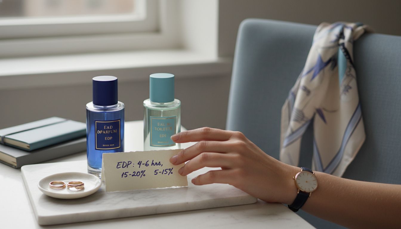 perfume application routine