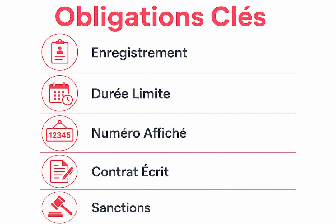 Tout savoir sur les obligations incontournables pour la location de courte durée : l'infographie à ne pas manquer