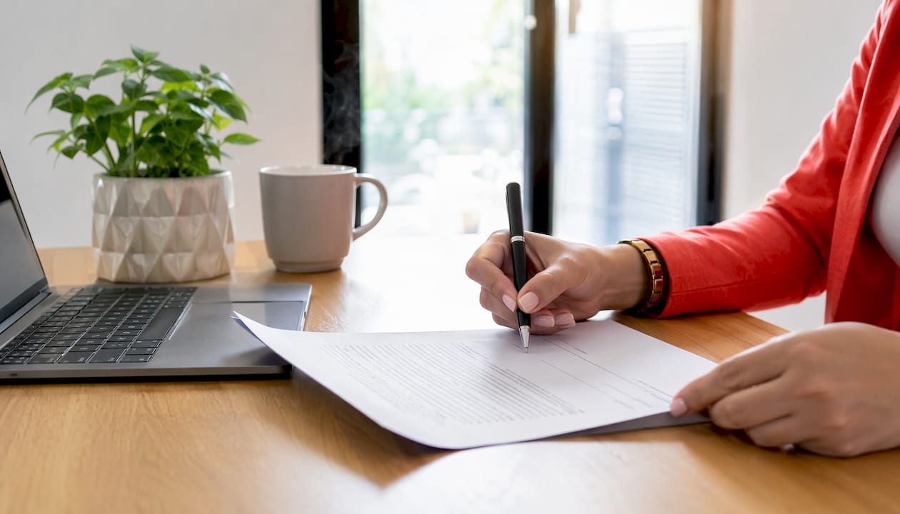 Signature du règlement intérieur lors de la remise du contrat