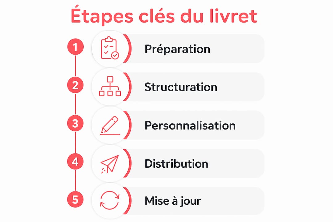Les étapes incontournables pour concevoir un livret d’accueil percutant en un clin d’œil