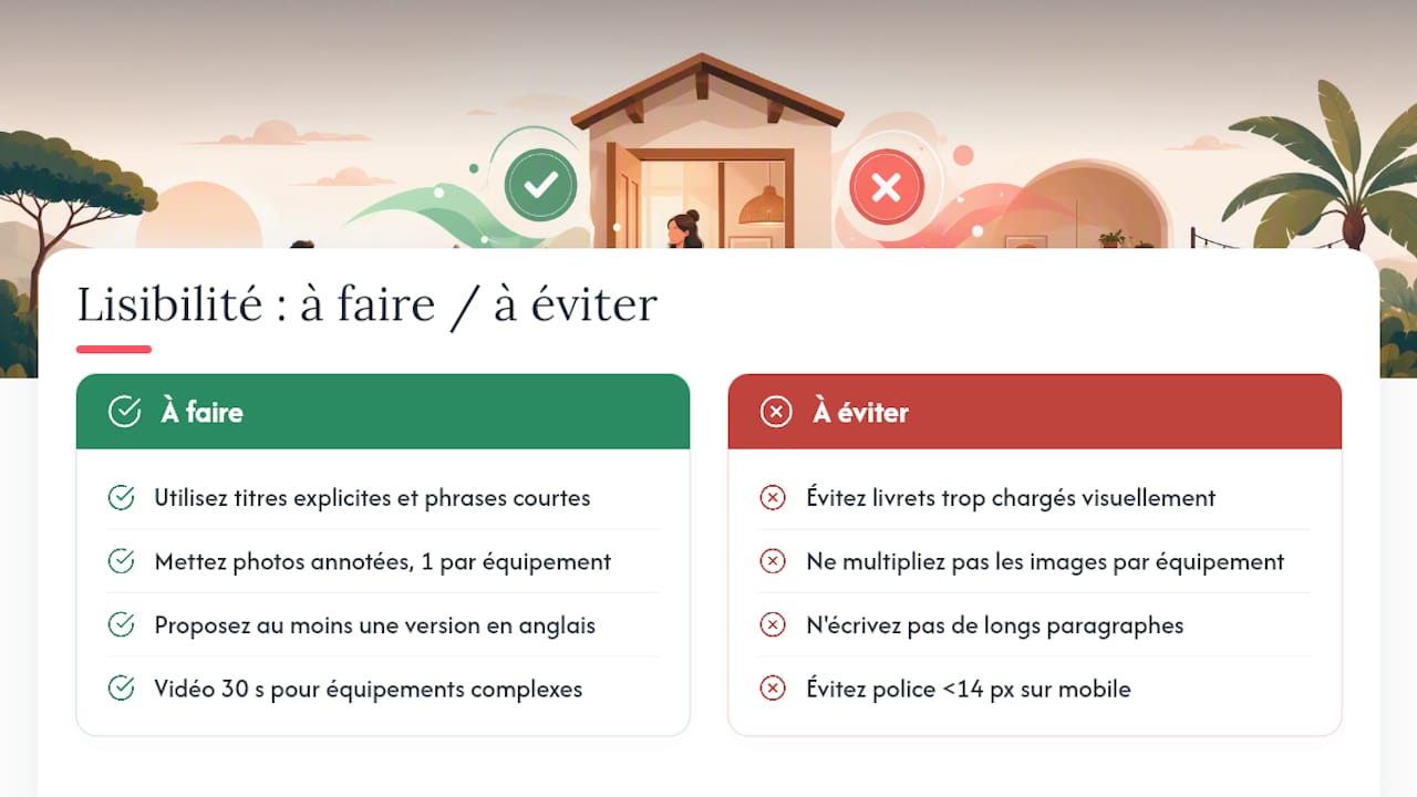 Comment rendre votre livret vraiment lisible et agréable ? — overview diagram