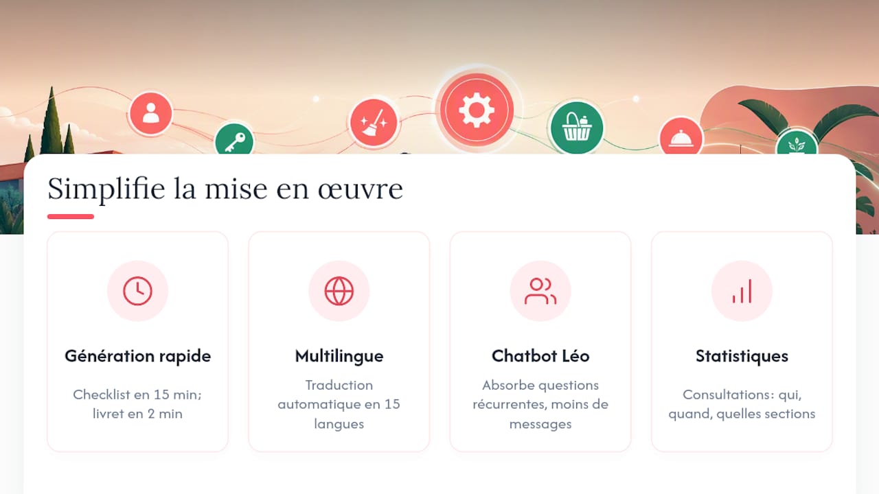 Comment Mon Livret d'Accueil simplifie la mise en œuvre — overview diagram