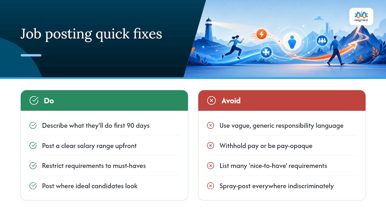 How Do You Write Job Postings That Attract the Right Candidates Faster? — overview diagram