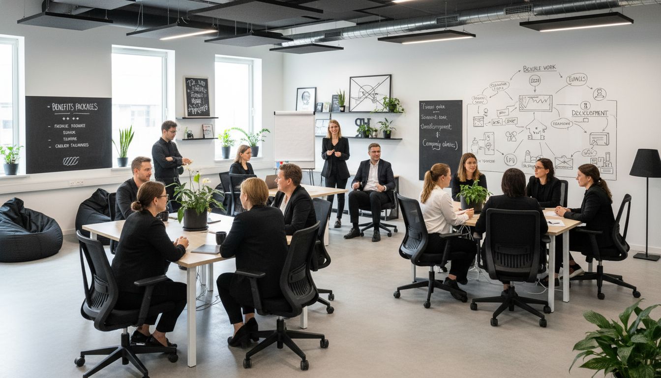 bedrijfscultuur teamoverleg