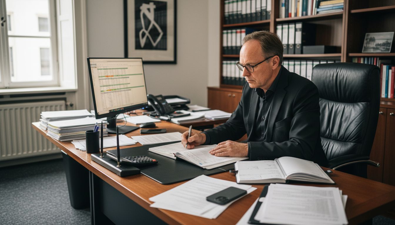 boekhouder administratie werkplek