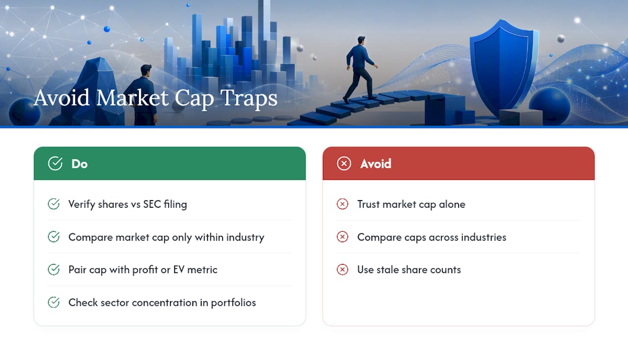 MarketCapLens's Take: Using Market Cap Without Getting Fooled by It — overview diagram