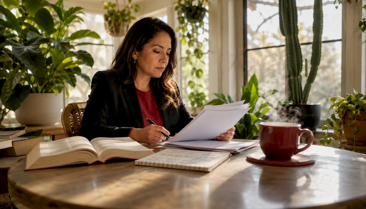 Lawyer reviewing TCPA statute documents