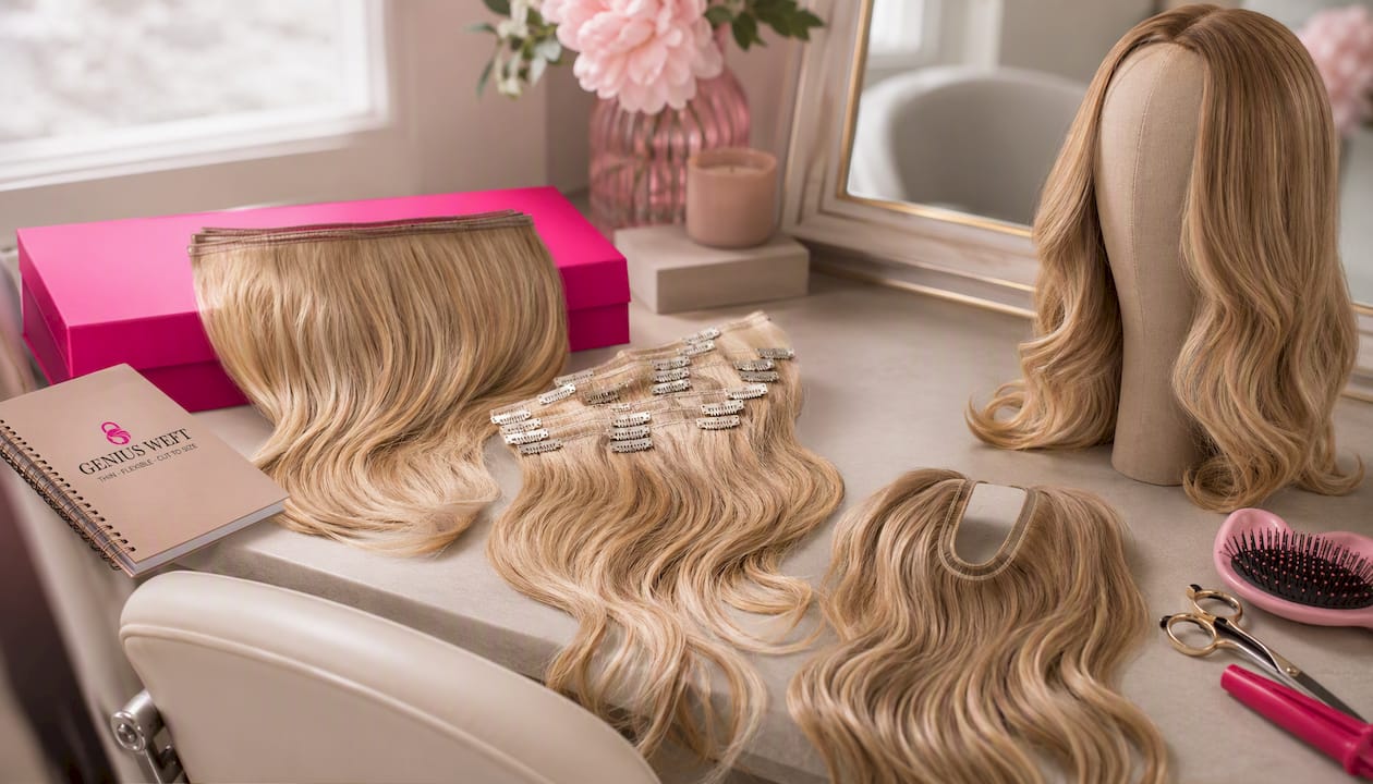 Genius Weft | Human Hair | 22" Length | Double Drawn