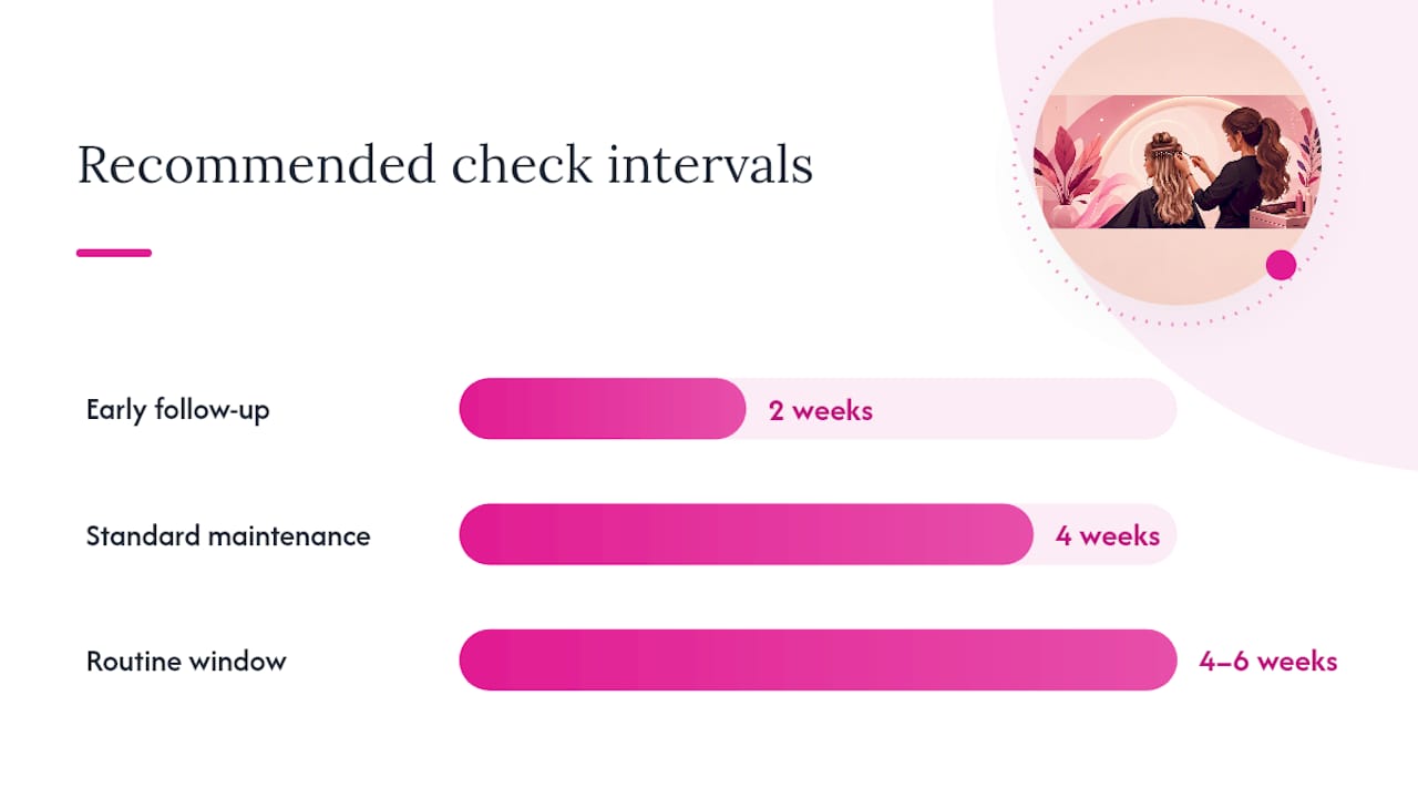 How Often Should You See a Stylist for Micro Bead Maintenance? — overview diagram
