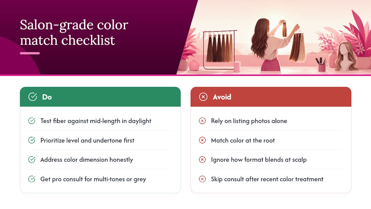 What Does a Salon-Grade Color Match Look Like? — overview diagram