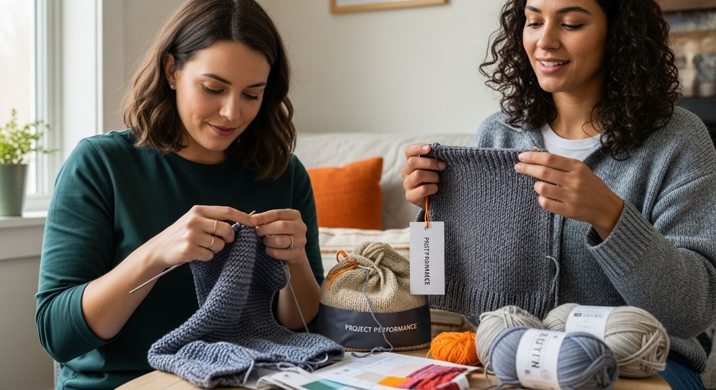 worsted yarn knitting home