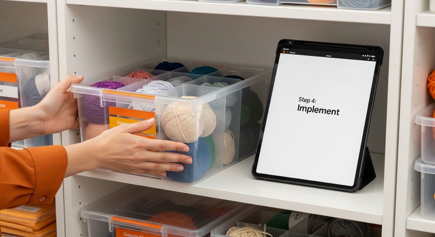 yarn storage implementation