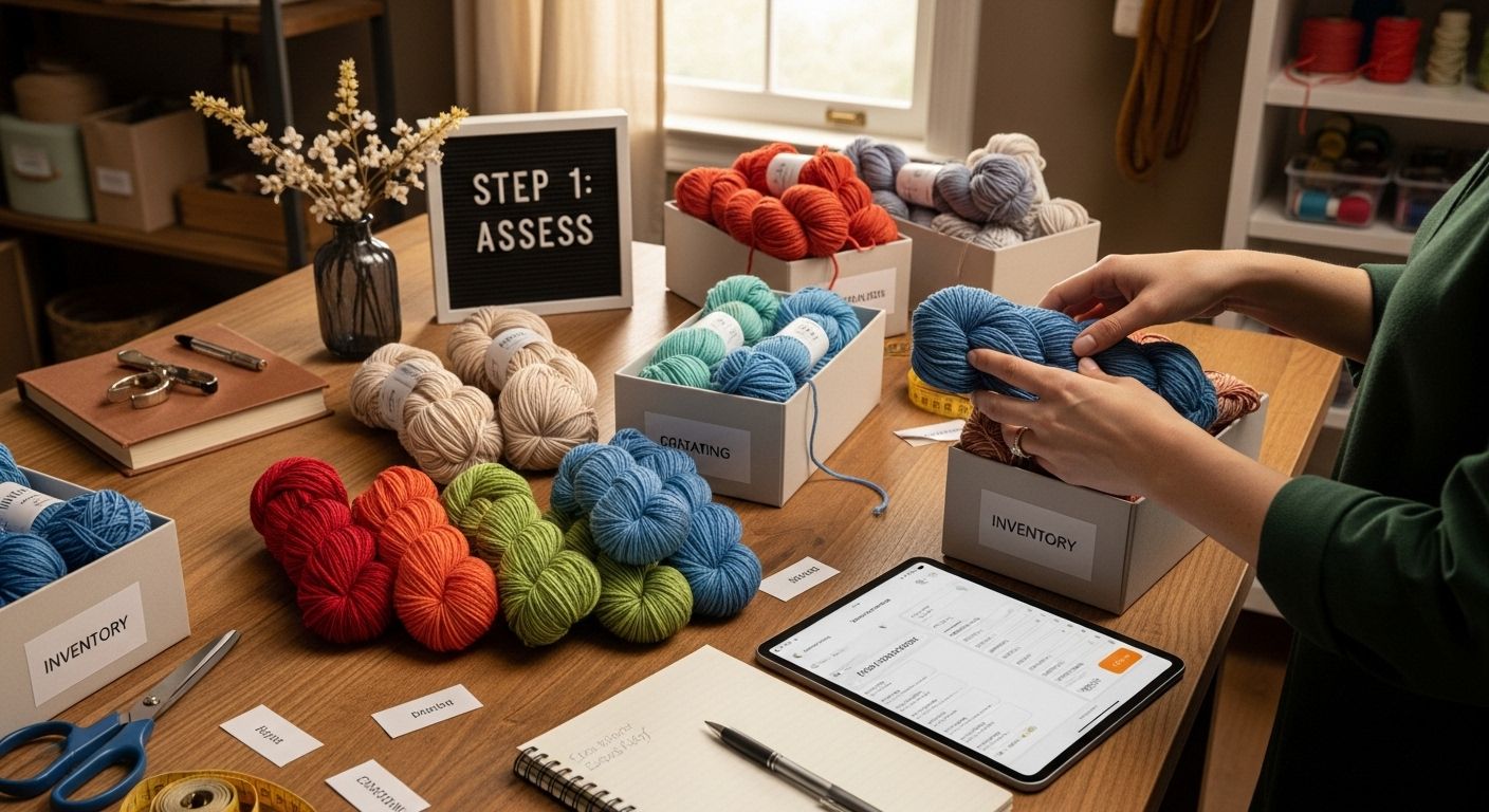 yarn organization step 1