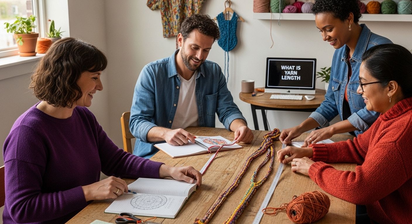 yarn length crafting studio