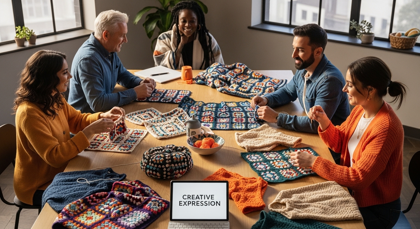 granny squares creative use