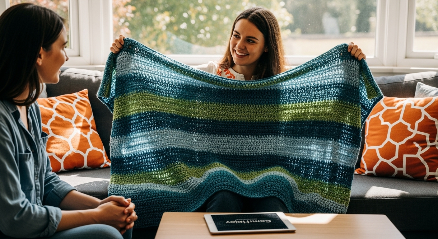 crochet project color harmony