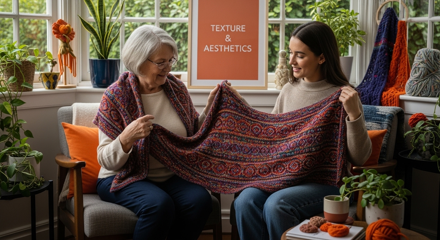 yarn texture aesthetics