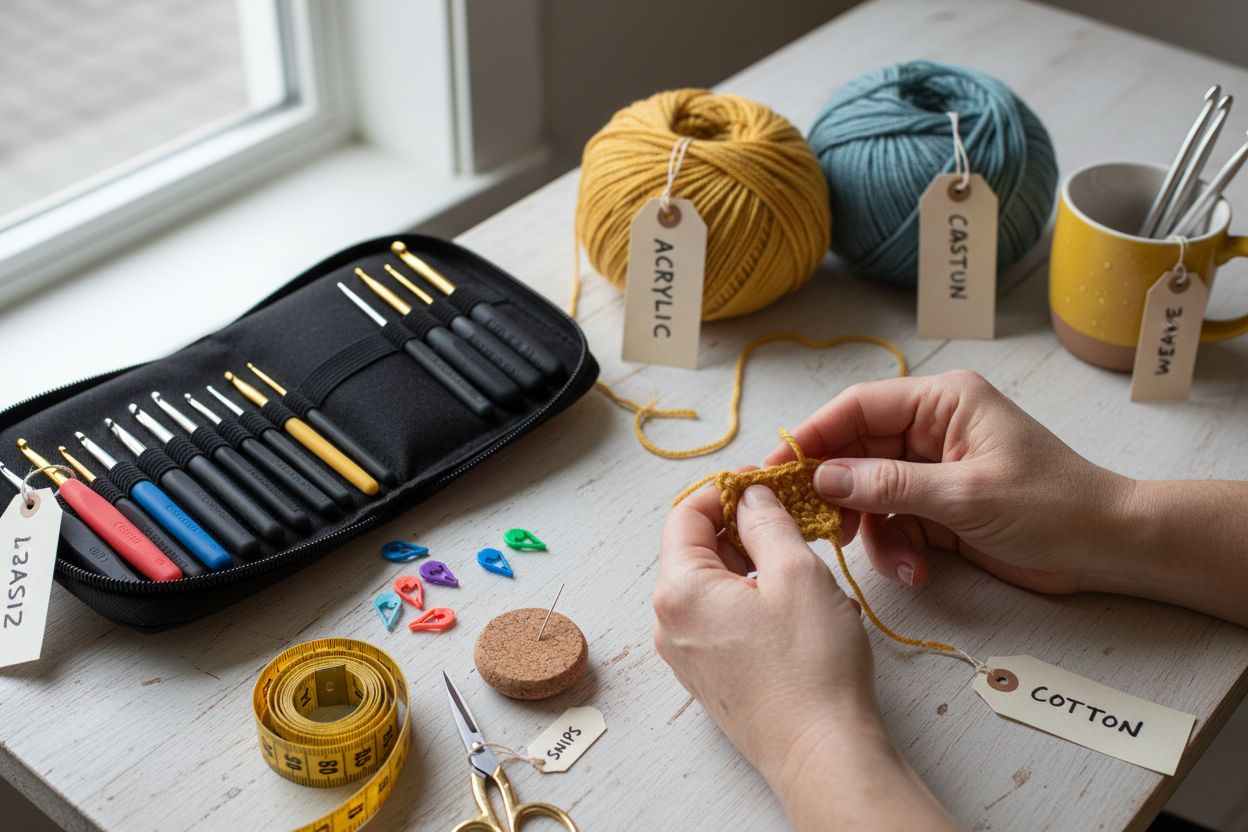 crochet materials studio