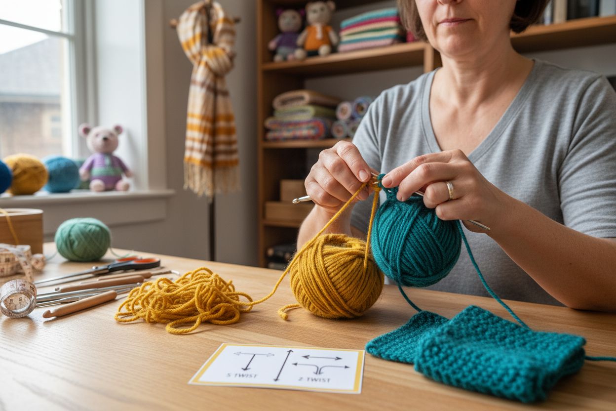 yarn twist crafting