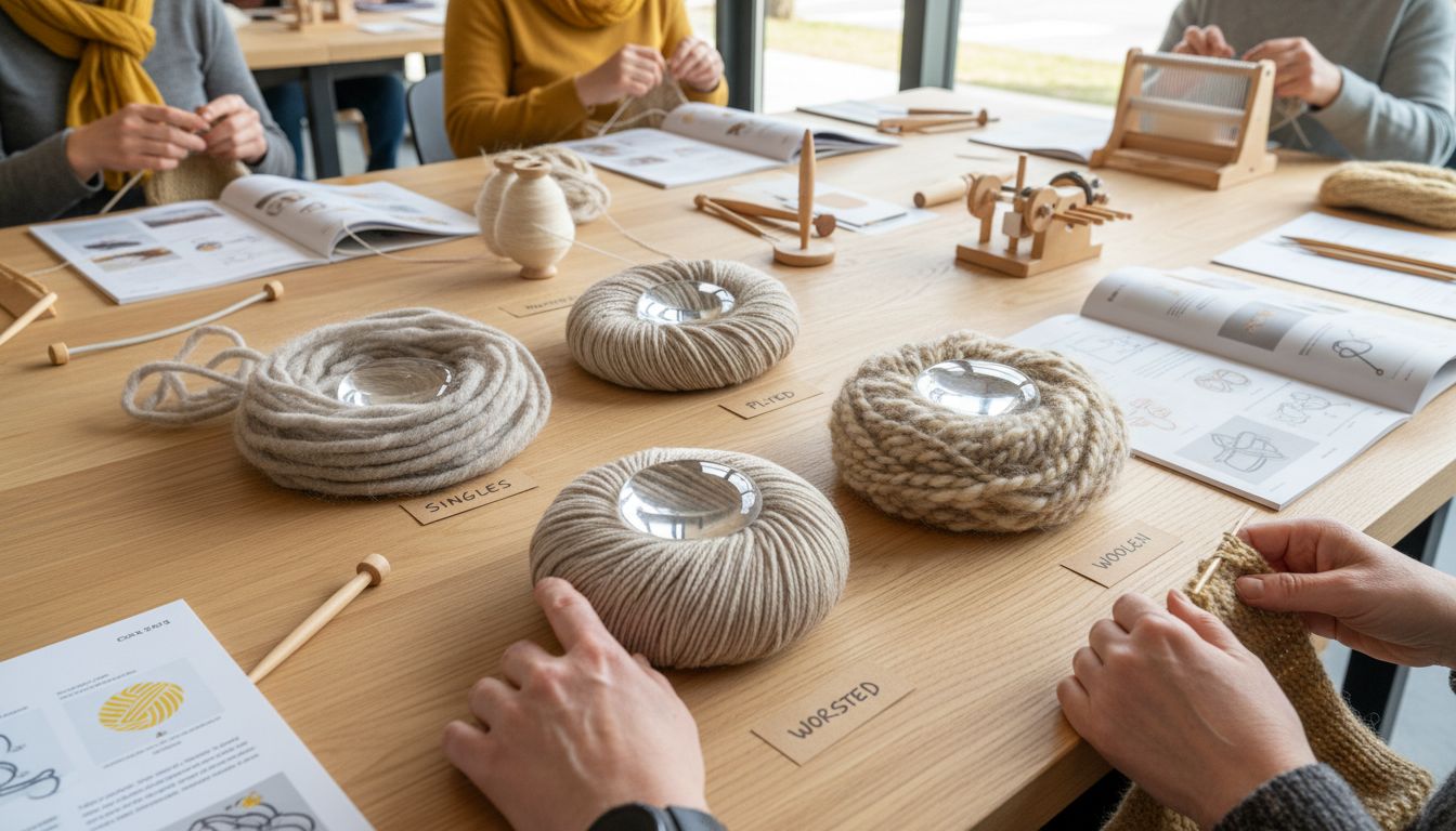 yarn twisting techniques