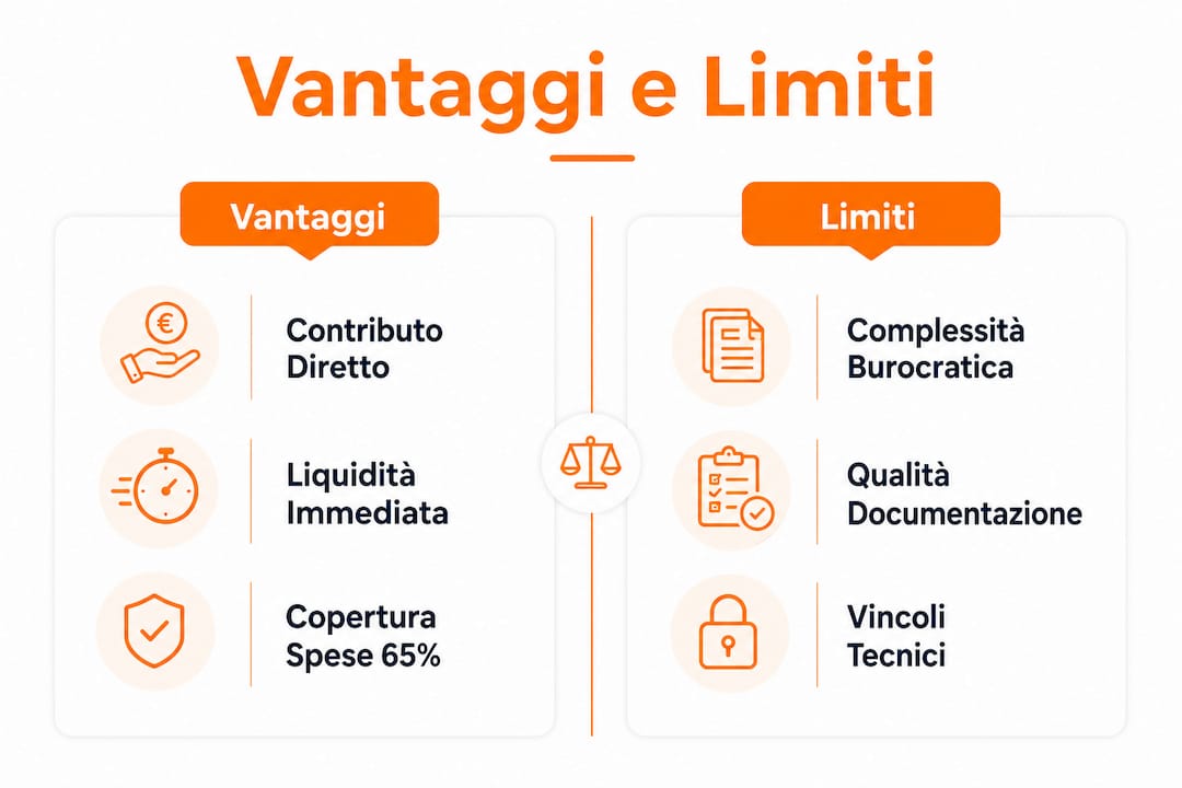 Infografica: pro e contro del Conto Termico 3.0 per i professionisti del settore termoidraulico