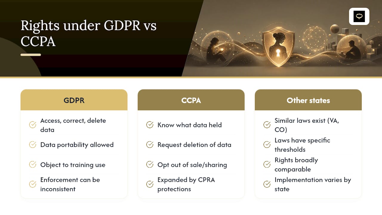 What Rights Do You Have Under GDPR and CCPA?, overview diagram