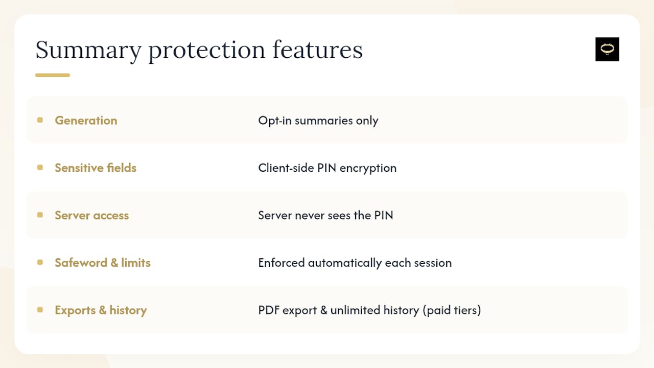 Why Mistrix Handles Summaries This Way, overview diagram