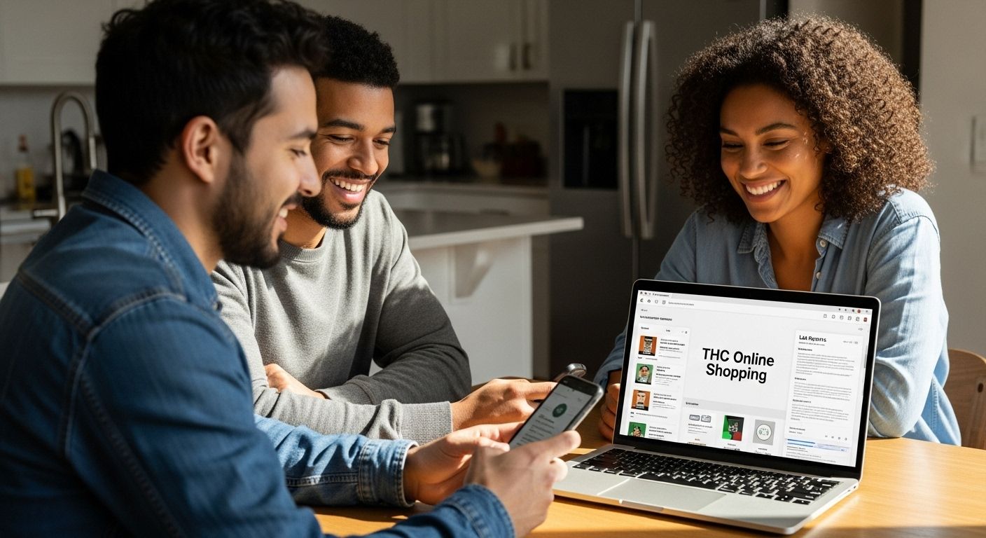 THC online shopping home