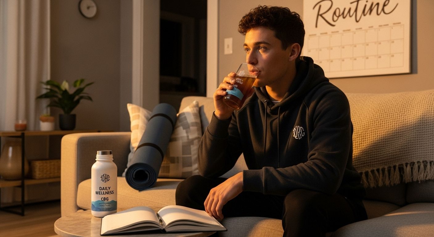CBG beverage routine