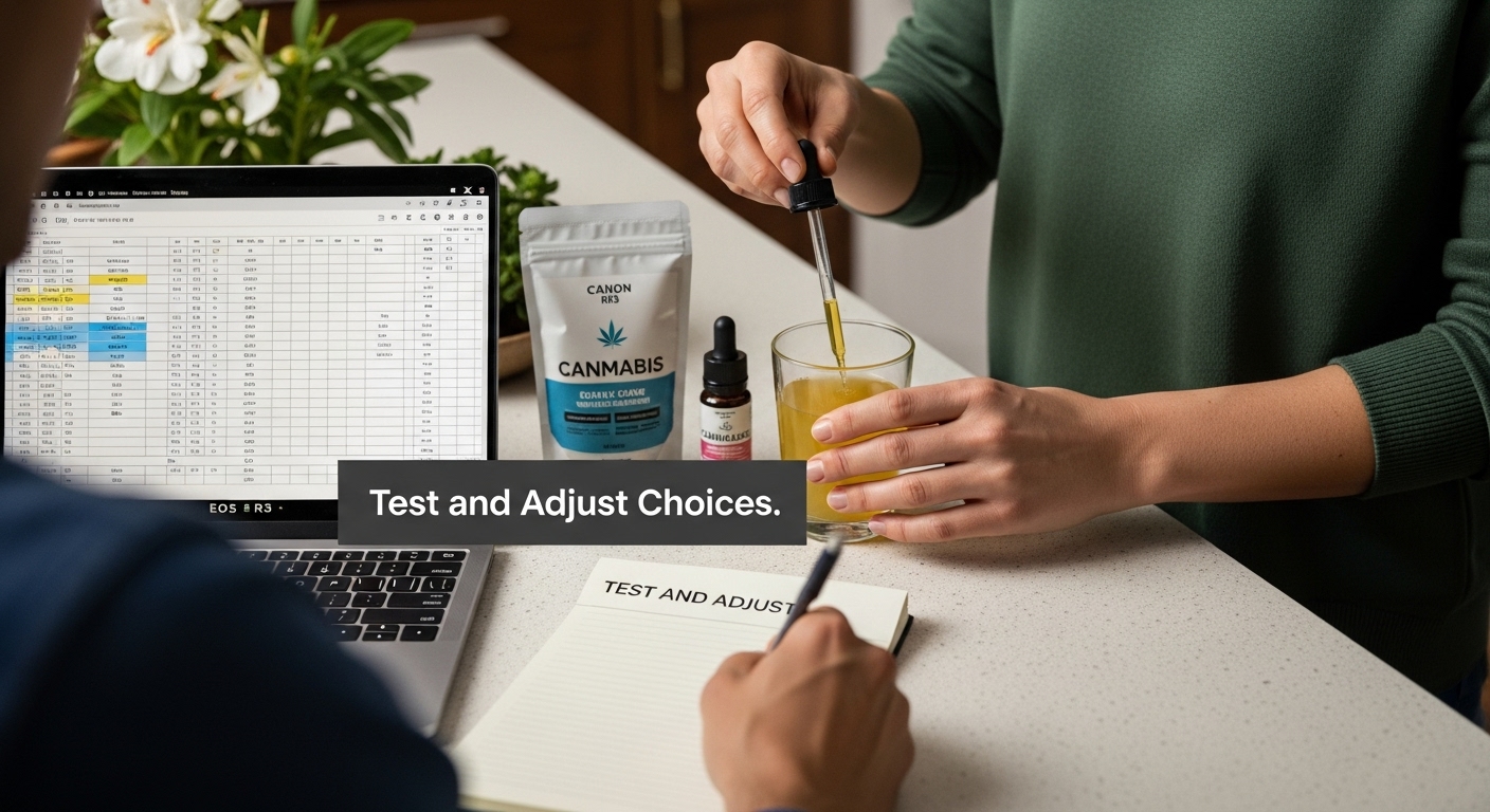 test adjust cannabis
