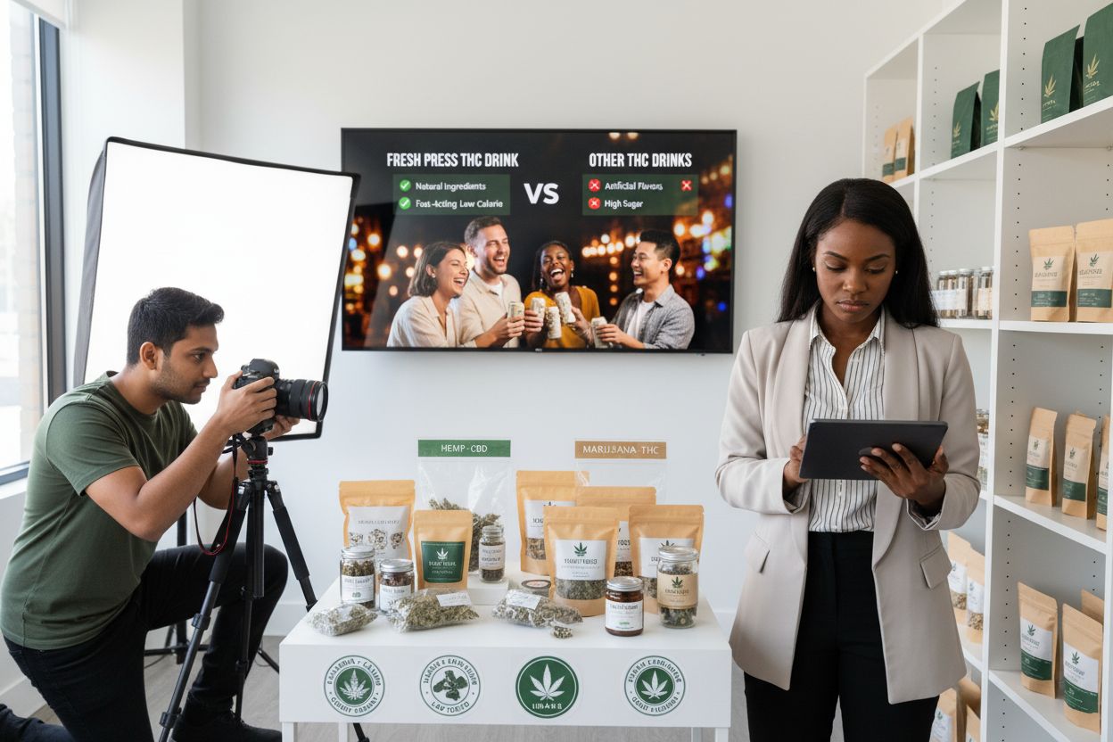 cannabis product merchandising