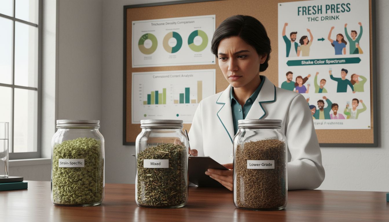 cannabis shake comparison