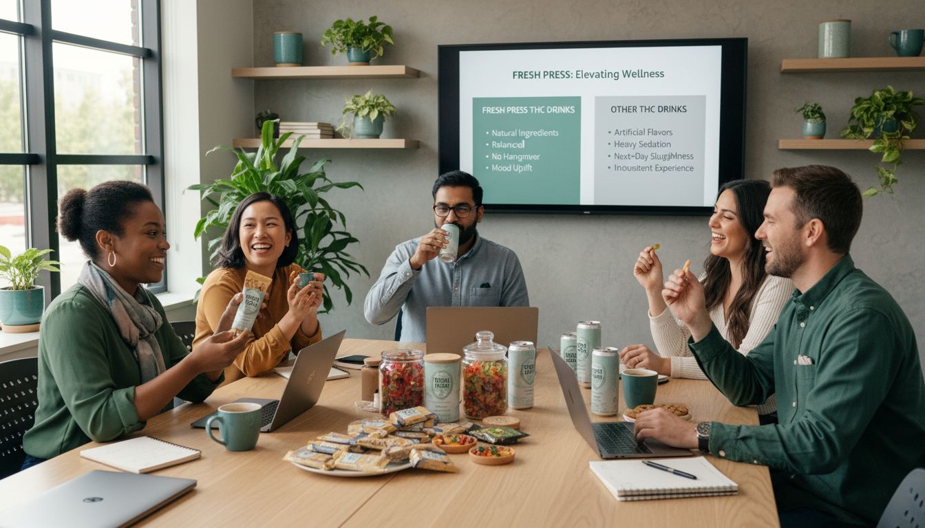 hemp snacks workplace