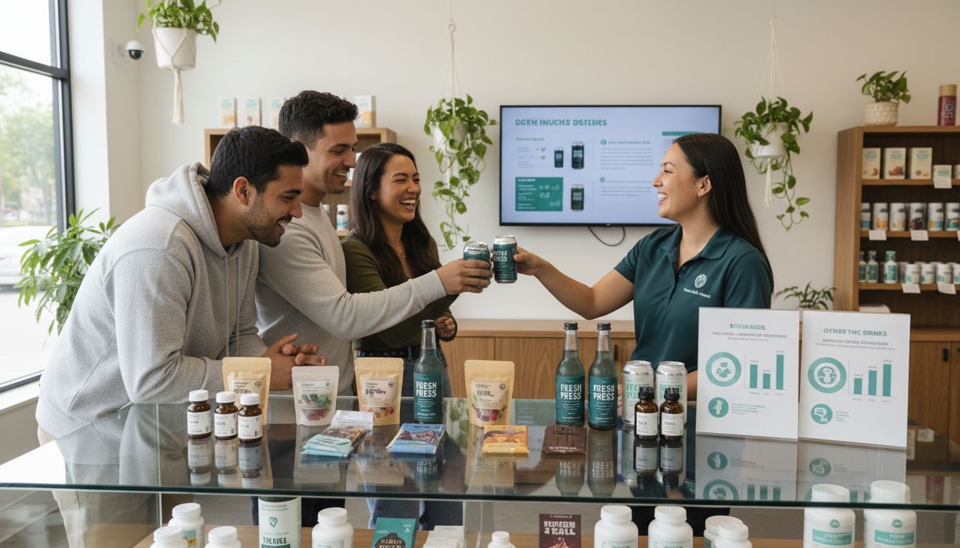 dispensary edibles selection