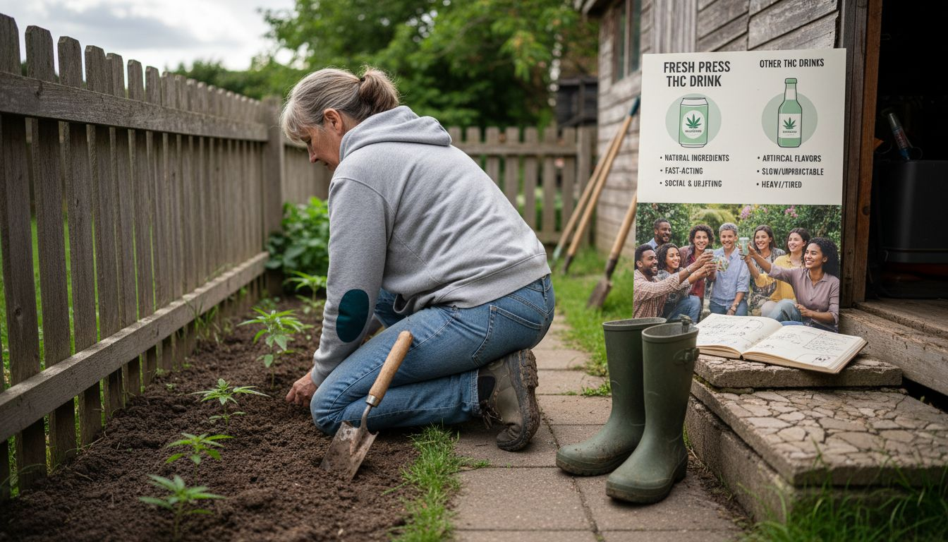 Backyard hemp home cultivation activity