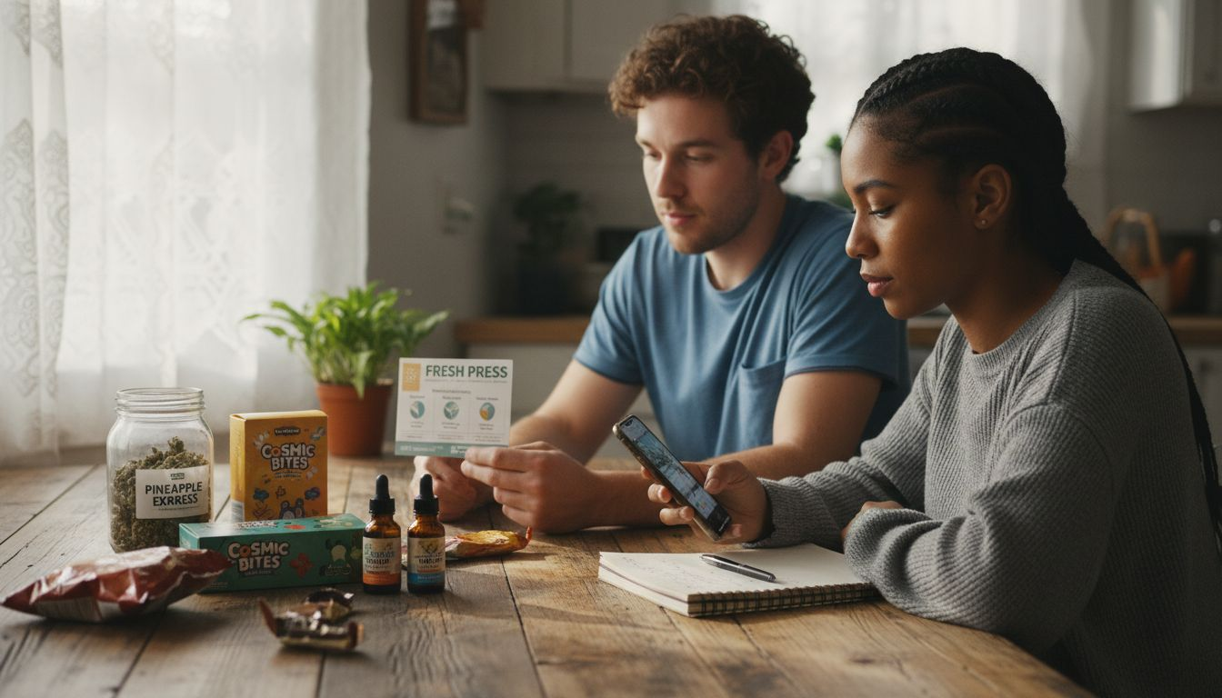 Exploring different cannabis product options