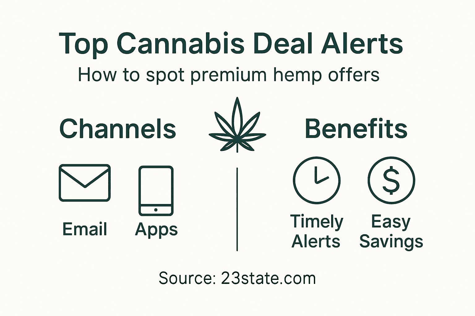 Infographic on tracking cannabis and hemp deals